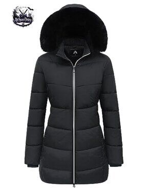 Women's Warm Winter Puffer Jacket Lightweight Quilted Down Coat